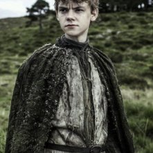 Il trono di spade: Thomas Sangster in una scena dell'episodio Dark Wings, Dark Words