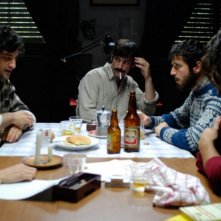 Marco Foschi e Carmelo Galati nel film ALDO MORO  di G M.Tavarelli