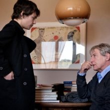 Miele: Jasmine Trinca con Carlo Cecchi in una scena del film