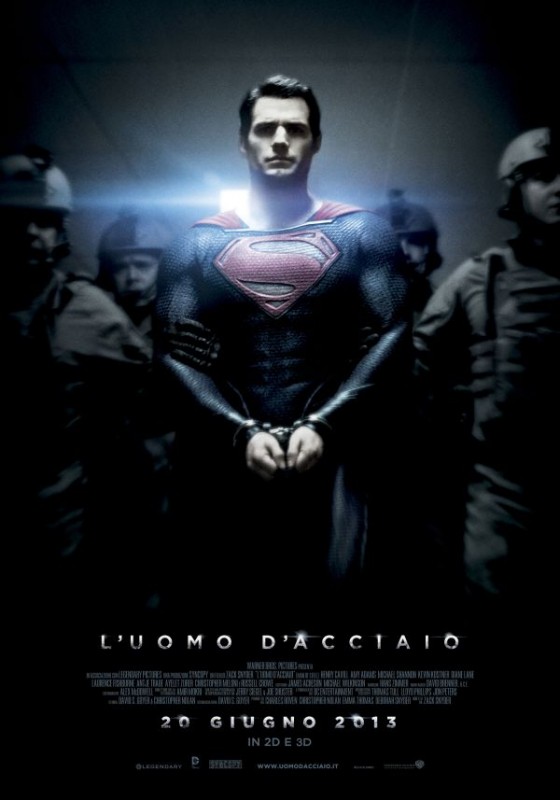 L Uomo D Acciaio Il Poster Italiano Del Film 271345