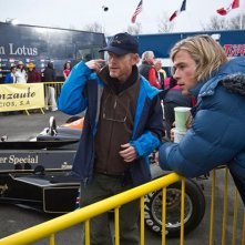 Rush: Chris Hemsworth e Ron Howard sul set