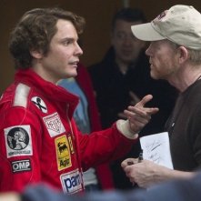 Rush: Daniel Bruhl discute con il regista Ron Howard