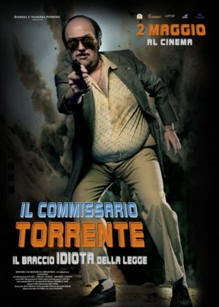 Torrente - Il braccio idiota della legge: la locandina italiana del film
