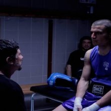 Carlos Bardem e Álex Gónzalez nel film Alacrán enamorado (2013)