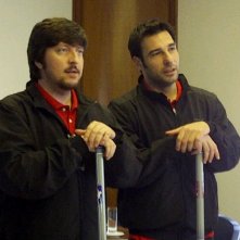 La Mossa Del Pinguino Ricky Memphis Con Edoardo Leo Durante La Conferenza Stampa 271568