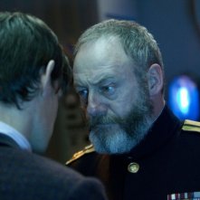 Liam Cunningham e Matt Smith in un'immagine dell'episodio Cold War, settima stagione di Doctor Who