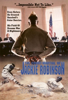 The Court-Martial of Jackie Robinson: la locandina del film