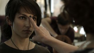 Il futuro: Manuela Martelli in una scena del film nei panni di Bianca