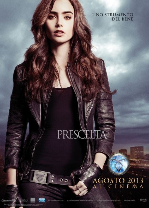 Shadowhunters Citta Di Ossa Il Character Poster Italiano Di Lily Collins Clary 271871