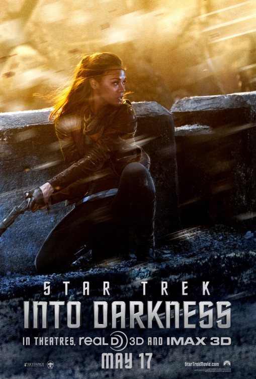 Star Trek Into Darkness Character Poster Per Zoe Saldana 271688