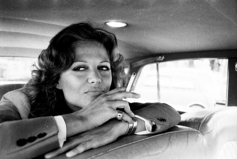 Claudia Cardinale in una scena di un film