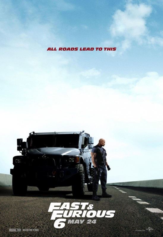 Fast Furious 6 Un Nuovo Character Poster Che Vede Dwayne Johnson A Fianco Del Suo Mezzo 271923