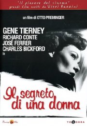 Il segreto di una donna: la locandina del film