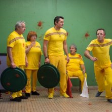 Les profs: Pierre-François Martin-Laval, Isabelle Nanty, Christian Clavier, Fred Tousch, Stefi Celma, Arnaud Ducret