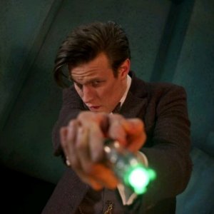 Matt Smith in un'immagine dell'episodio The Rings of Akhaten, settima stagione di Doctor Who