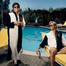 Behind the Candelabra: Matt Damon e Michael Douglas in una foto promozionale del film