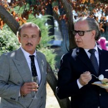 La Grande Bellezza: Carlo Buccirosso e Toni Servillo in una scena del film