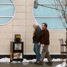 Nebraska: Bruce Dern e Will Forte sul set del film