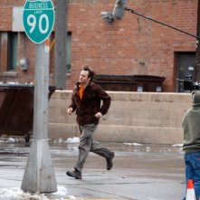 Nebraska: Will Forte sul set del film
