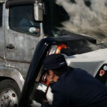 Shield of Straw: una rocambolesca scena del film action di Takashi Miike