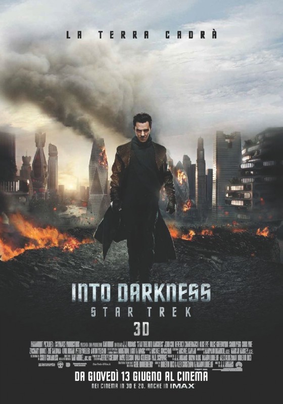 Star Trek Into Darkness Destruction Poster Italiano Del Film 272253