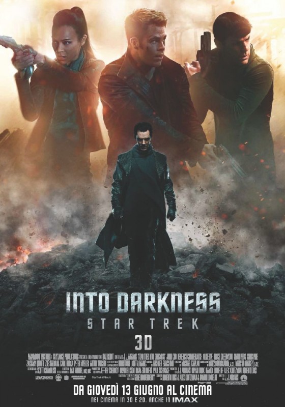 Star Trek Into Darkness Il Theatrical Poster Italiano Del Film 272255