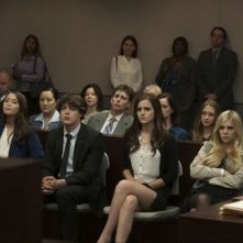 The Bling Ring: Emma Watson, Claire Julien e Israel Broussard in una scena