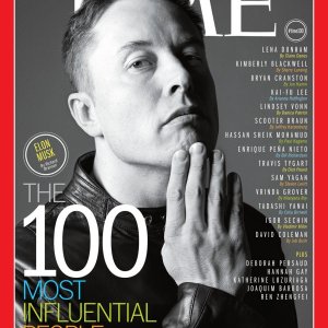 Elon Musk sulla cover di TIME dedicata ai 100 personaggi più influenti del 2013