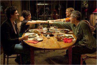 Les Gamins: Alain Chabat, Max Boublil, Mélanie Bernier, Sandrine Kiberlain in una scena