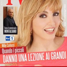 Milly Carlucci sulla cover di TV Radiocorriere per il programma Altrimenti ci arrabbiamo (2013)