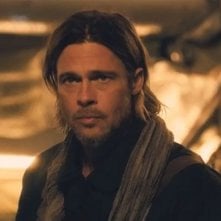 Brad Pitt in una scena di World War Z