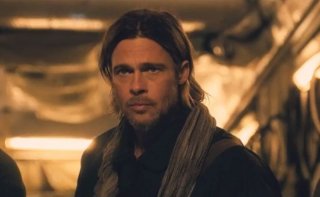Brad Pitt in una scena di World War Z