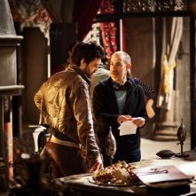 Da Vinci's Demons: David S. Goyer sul set con Tom Riley