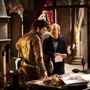 Da Vinci's Demons: David S. Goyer sul set con Tom Riley