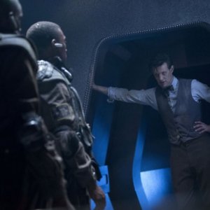 Doctor Who: Matt Smith in una scena dell'episodio Journey to the Centre of the TARDIS
