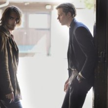 Hemlock Grove: Landon Liboiron e Bill Skarsgard in una immagine della serie