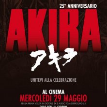Akira: la locandina italiana della riedizione digitale del film per il 25° anniversario