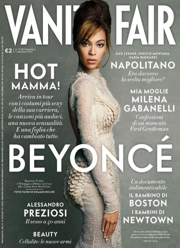 Beyonce Sulla Cover Di Vanity Fair Italia Aprile 2013 272984