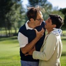 Mi rifaccio vivo: Neri Marcorè con Emilio Solfrizzi in una scena del film