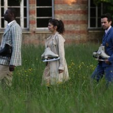 Omar Sy, Romain Duris e Audrey Tautou in Mood Indigo - La schiuma dei giorni