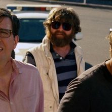 Una notte da leoni 3: Ed Helms, Zach Galifianakis e Bradley Cooper in una scena del film