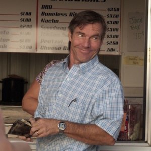 Dennis Quaid in At Any Price - una scena del film.