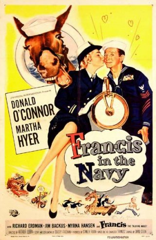 Francis in the Navy: la locandina del film