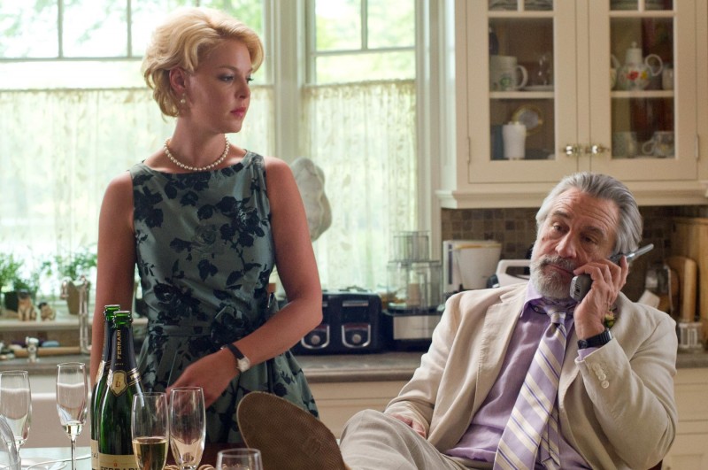 Robert De Niro con Katherine Heigl in Big Wedding