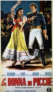 La donna di picche: la locandina del film