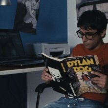 Esterno sera: Davide Lanni in una scena del film