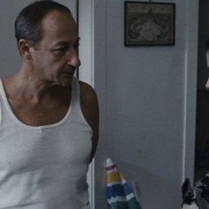 Esterno sera: Salvatore Cantalupo in una scena del film insieme a Valentina Acca