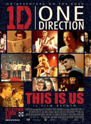 One Direction: This is Us, la locandina italiana
