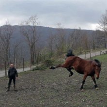 Fedele alla linea - Giovanni Lindo Ferretti: il protagonista del documentario in una scena