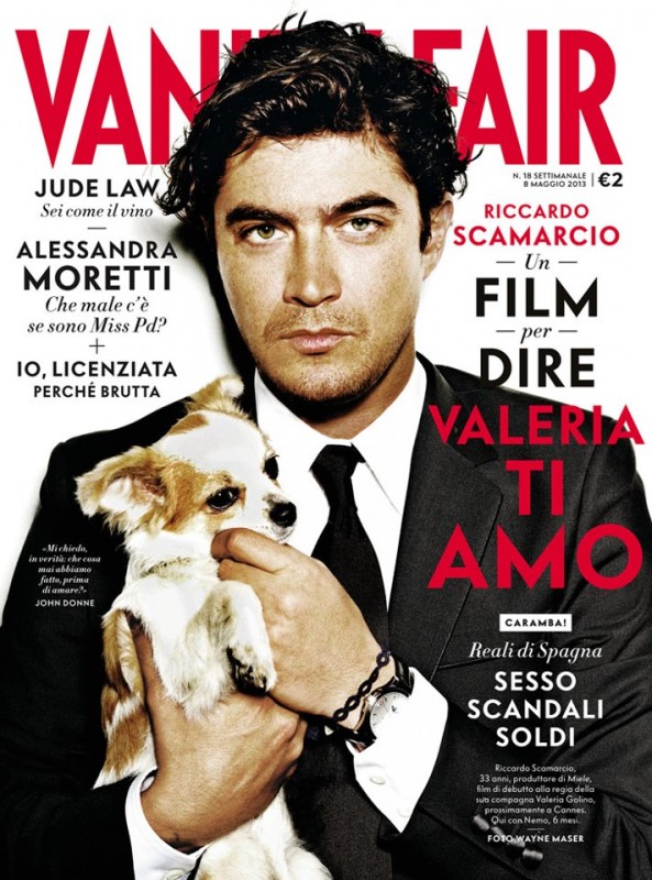 Riccardo Scamarcio Sulla Cover Di Vanity Fair Maggio 2013 273560